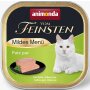 Katzen - Nassfutter ANIMONDA Vom Feinsten Mildes Men&uuml;, Multipack Pute pur, 6 x 100 g