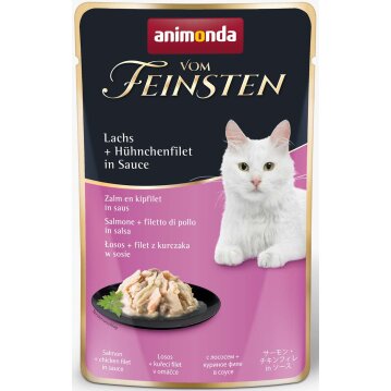 Katzen - Nassfutter ANIMONDA Vom Feinsten Adult Lachs +...