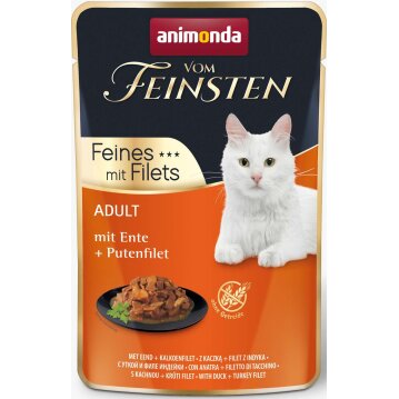 Katzen - Nassfutter ANIMONDA Vom Feinsten Filets Adult,...
