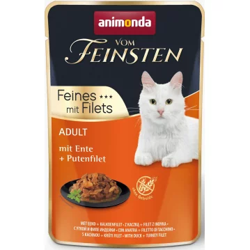 Katzen - Nassfutter ANIMONDA Vom Feinsten Filets Adult,...