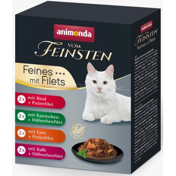 Katzen - Nassfutter ANIMONDA Vom Feinsten Filets Adult,...