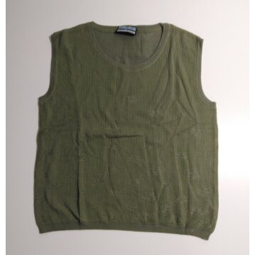 BELTINKA Damen - Top, olivgr&uuml;n - grau, Gr. 38