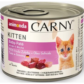 Katzen - Nassfutter ANIMONDA Carny Kitten Baby -...