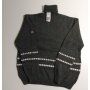 PAFF M&auml;nner Rollkragenpullover 50, grau - wei&szlig;