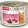 Katzen - Nassfutter ANIMONDA Carny Adult Rind + Pute + Shrimps, 200 g