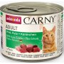 Katzen - Nassfutter ANIMONDA Carny Adult Rind + Pute + Kaninchen, 200 g