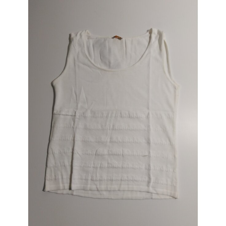 PAFF Frauen Shirt, weiß, ärmellos Gr. 44