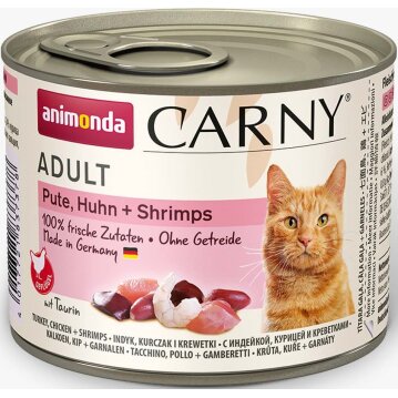Katzen - Nassfutter ANIMONDA Carny Adult Pute + Huhn +...