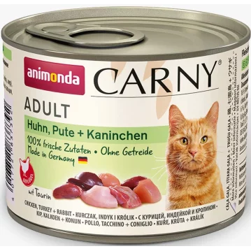Katzen - Nassfutter ANIMONDA Carny Adult Huhn + Pute +...