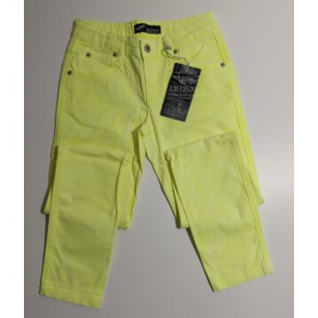 ARIZONA Kinder - Hose, neongelb, Gr. 182