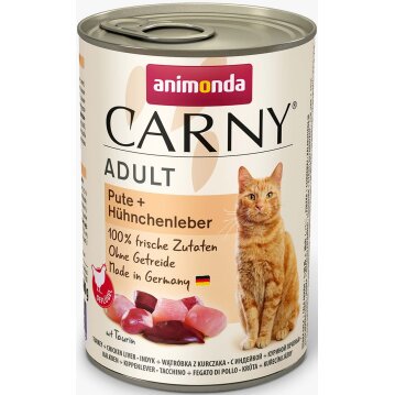 Katzen - Nassfutter ANIMONDA Carny Adult Pute +...