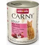 Katzen - Nassfutter ANIMONDA Carny Adult Rind + Pute + Shrimps, 800 g