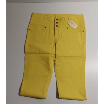 JOHN BANER Jeanshose, Gr&ouml;&szlig;e: 44, gelb