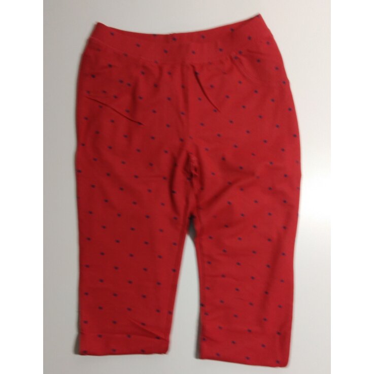 CFL Kinder - Jeggings, rot mit blauen Punkten, Größe: 170