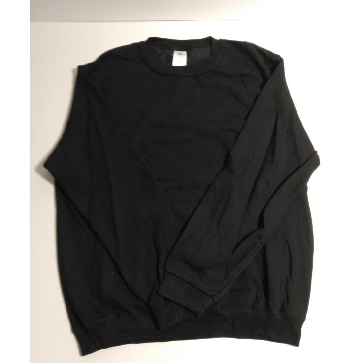 B&C Collection unisex, Pullover, schwarz, Gr.XXL