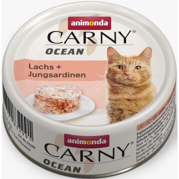 Katzen - Nassfutter ANIMONDA Carny Ocean Lachs +...