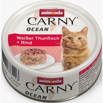 Katzen - Nassfutter ANIMONDA Carny Ocean Thunfisch +...