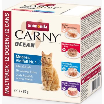 Katzen - Nassfutter ANIMONDA Carny Ocean Multipack...