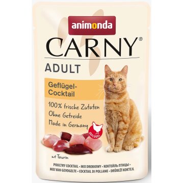 Katzen - Nassfutter ANIMONDA Carny Adult Gefl&uuml;gel -...