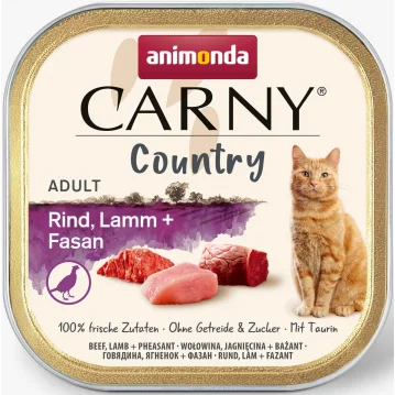 Katzen - Nassfutter ANIMONDA Carny Adult Country Rind +...