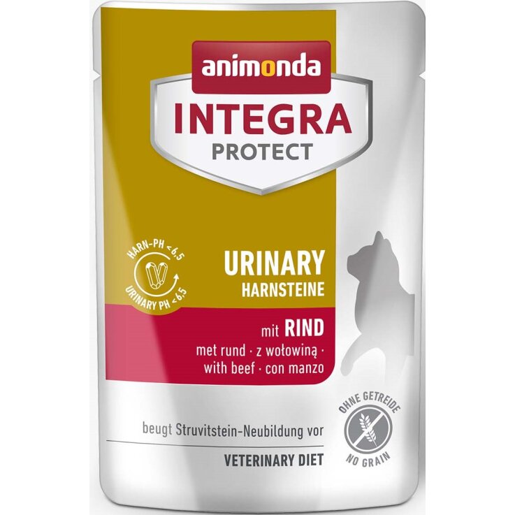 Katzen - Nassfutter ANIMONDA Integra Protect Urinary Rind, 85 g