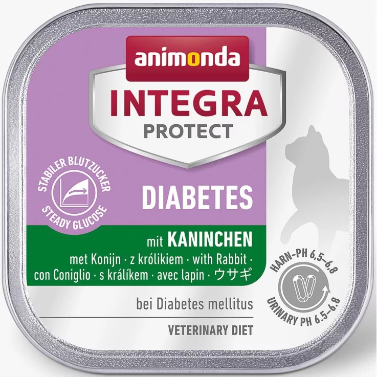 Katzen - Nassfutter ANIMONDA Integra Protect Diabetes Kaninchen,100 g