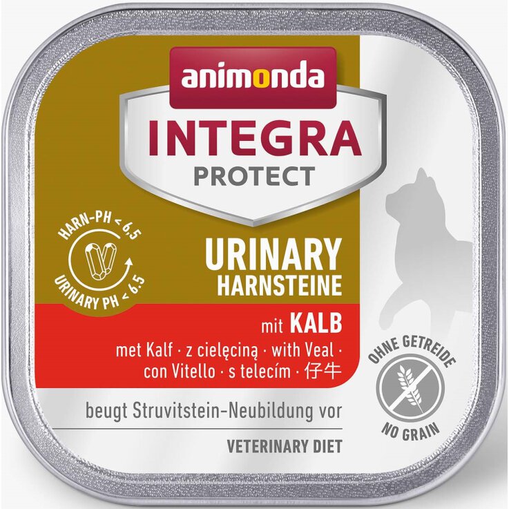 Katzen - Nassfutter ANIMONDA Integra Protect Urinary Kalb,100 g