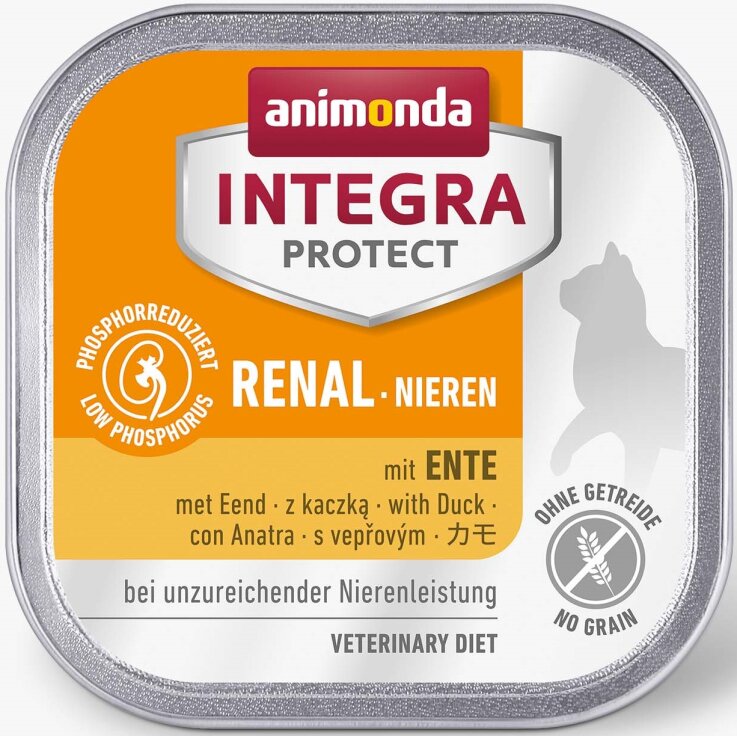 Katzen - Nassfutter ANIMONDA Integra Protect Renal Ente,100 g
