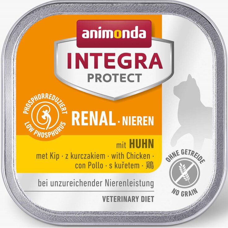 Katzen - Nassfutter ANIMONDA Integra Protect Renal Huhn,100 g