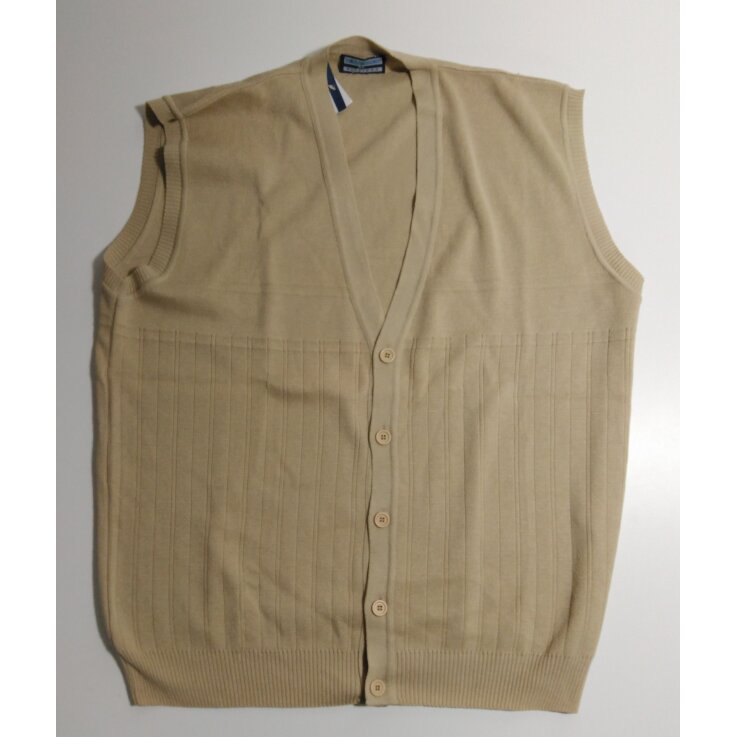 BELTINKA Ärmellose - Weste, beige, Gr. 60
