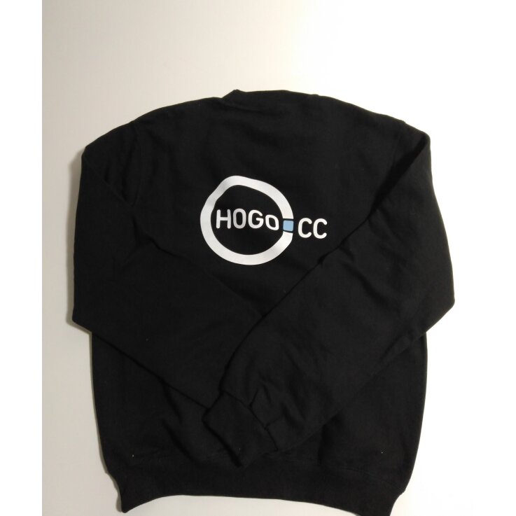 B&C Collection unisex, Pullover, schwarz , Gr.XXXL