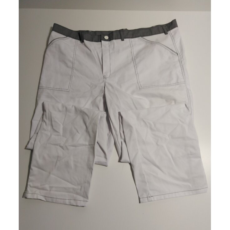 TRADE GLOB Arbeitshose, weiß - grau, Gr: 58