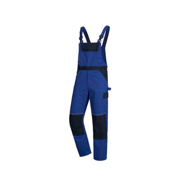 TRADE GLOB Herren Arbeits - Latzhose, blau, Gr: 50