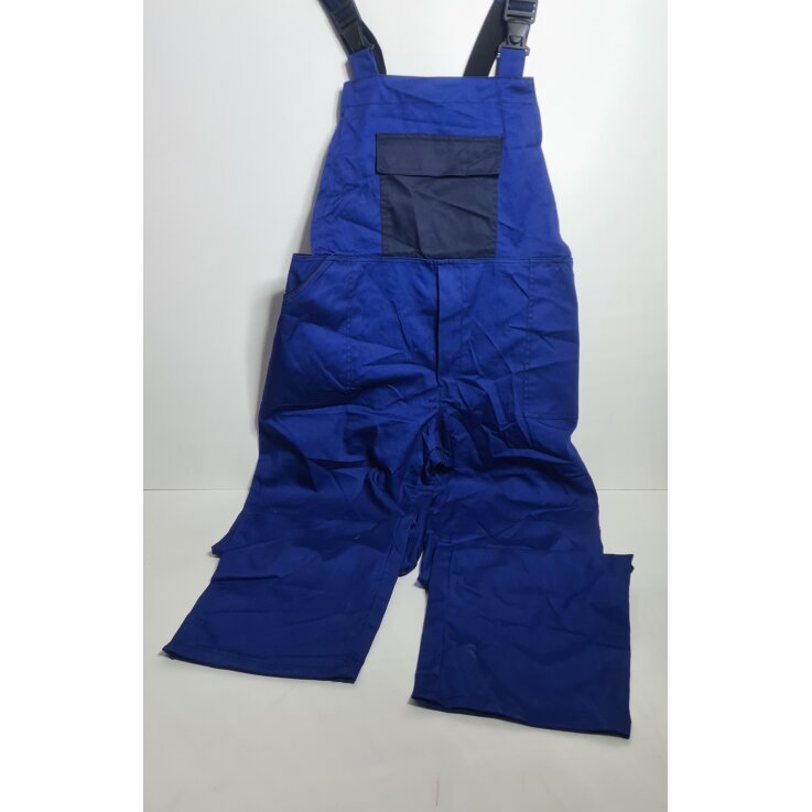 TRADE GLOB Herren Arbeits - Latzhose, blau, Gr: 50