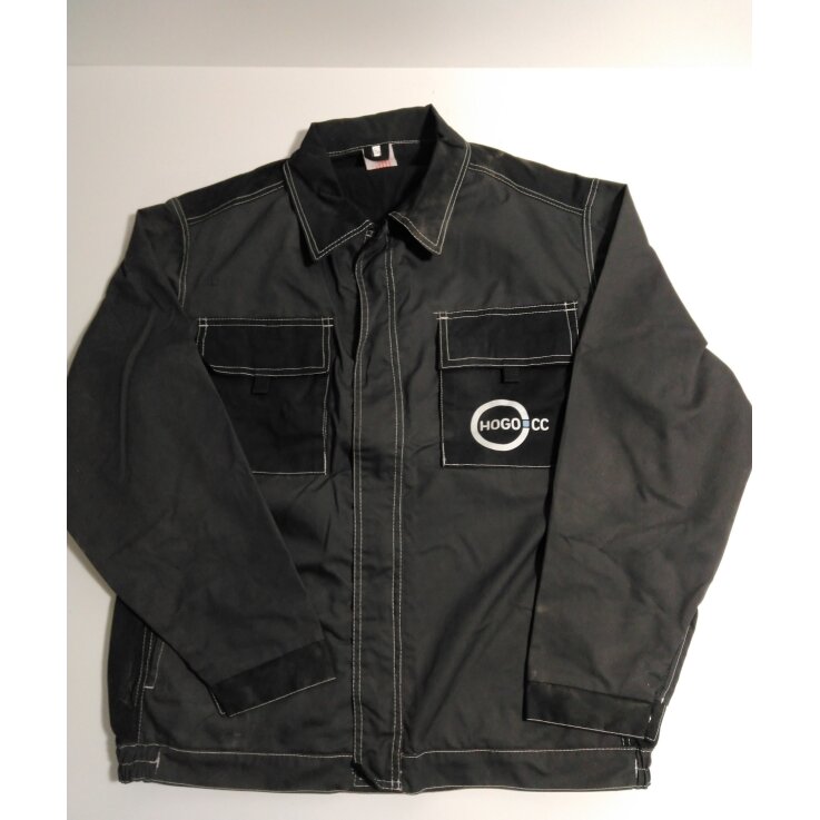 TRADE GLOB Arbeitsjacke, dunkelgrau - schwarz, Gr: 56