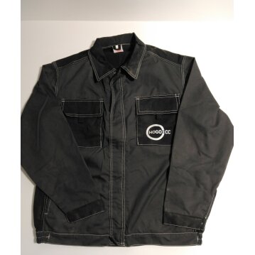 TRADE GLOB Arbeitsjacke, dunkelgrau - schwarz, Gr: 56