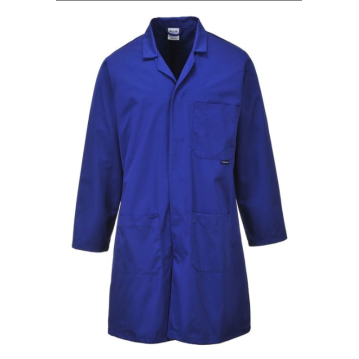 Herren Arbeitskittel, blau, Gr: 60