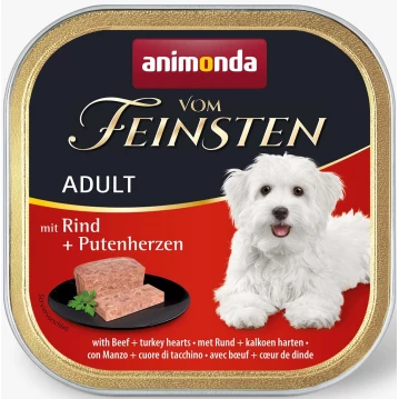 Hunde - Nassfutter ANIMONDA Vom Feinsten Adult Rind +...