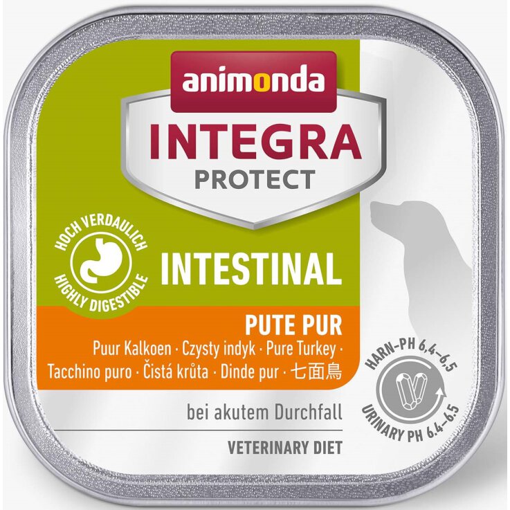 Hunde - Nassfutter ANIMONDA Integra Protect Adult Intestinal Pute pur, 150 g
