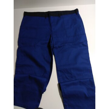 TRADE GLOB Arbeitshose, schwarz - blau, Gr: 60