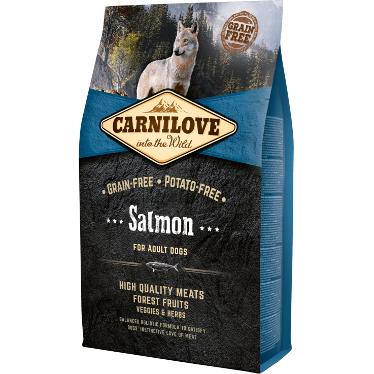 Hunde - Trockenfutter CARNILOVE Adult Salmon, 4 kg