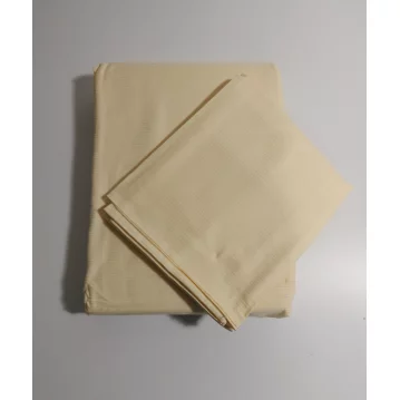 SATTY Satin - Bettwäsche, 140 x 200, gelb gestreift