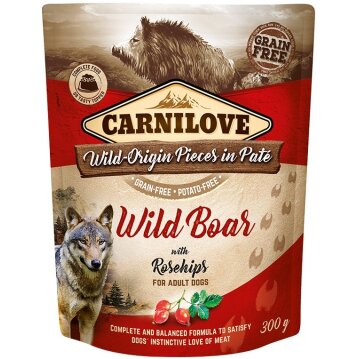 Hunde - Nassfutter CARNILOVE Adult Paté Wild Boar...