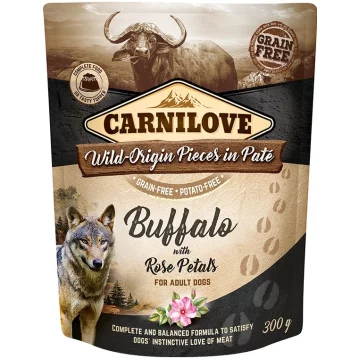 Hunde - Nassfutter CARNILOVE Adult Pat&eacute; Buffalo...