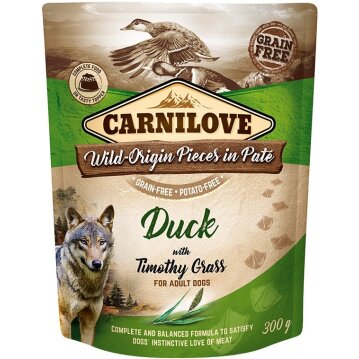 Hunde - Nassfutter CARNILOVE Adult Paté Duck &...