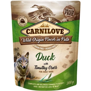 Hunde - Nassfutter CARNILOVE Adult Pat&eacute; Duck &amp;...