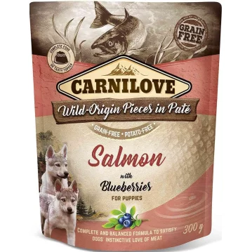 Hunde - Nassfutter CARNILOVE Puppy Pat&eacute; Salmon...