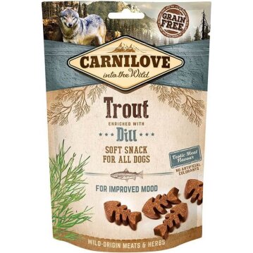 Hunde - Snacks CARNILOVE Soft Snack Trout & Dill, 200 g