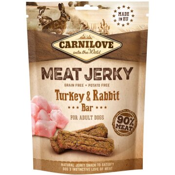 Hunde - Snacks CARNILOVE Meat Jerky Turkey & Rabbit...