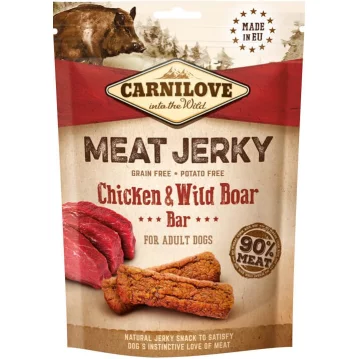 Hunde - Snacks CARNILOVE Meat Jerky Chicken &amp; Wild...